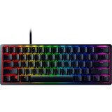 Razer Huntsman Mini tastiera USB QWERTZ Tedesco Nero, Tastiera da gioco Nero, 60%, USB, Interruttore a chiave opto-meccanico, QWERTZ, LED RGB, Nero