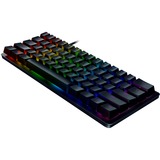 Razer Huntsman Mini tastiera USB QWERTZ Tedesco Nero, Tastiera da gioco Nero, 60%, USB, Interruttore a chiave opto-meccanico, QWERTZ, LED RGB, Nero