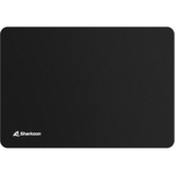 Sharkoon 1337 V2 Tappetino per mouse per gioco da computer Nero, Gioco mouse pad Nero, Nero, Monocromatico, Barra appoggiaferro antiscivolo, Tappetino per mouse per gioco da computer