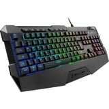 SKILLER SGK4 tastiera USB QWERTZ Tedesco Nero, Tastiera da gioco