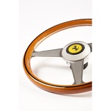 Thrustmaster 2960822 accessorio di controller da gaming Volante da corsa, Sostituzione volante marrone/Argento, Volante da corsa, Legno, Grigio, Metallo, Cina, 1 pz, 108 mm