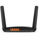 TP-Link Archer MR600 router wireless Dual-band (2.4 GHz/5 GHz) 4G Nero, Router WIRELESS LTE Nero, Wi-Fi 5 (802.11ac), Dual-band (2.4 GHz/5 GHz), Collegamento ethernet LAN, 4G, Nero, Router da tavolo
