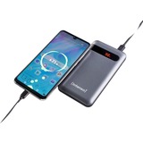 Intenso PD10000 Polimeri di litio (LiPo) 10000 mAh Antracite, Powerbank  antracite, 10000 mAh, Polimeri di litio (LiPo), Quick Charge 3.0, Antracite