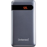 Intenso PD20000 Power Delivery Polimeri di litio (LiPo) 20000 mAh Antracite, Powerbank  grigio, 20000 mAh, Polimeri di litio (LiPo), Quick Charge 3.0, Antracite