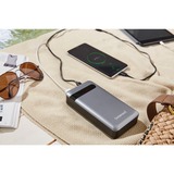 Intenso PD20000 Power Delivery Polimeri di litio (LiPo) 20000 mAh Antracite, Powerbank  grigio, 20000 mAh, Polimeri di litio (LiPo), Quick Charge 3.0, Antracite
