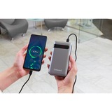 Intenso PD20000 Power Delivery Polimeri di litio (LiPo) 20000 mAh Antracite, Powerbank  grigio, 20000 mAh, Polimeri di litio (LiPo), Quick Charge 3.0, Antracite