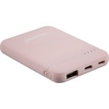 Intenso XS5000 Polimeri di litio (LiPo) 5000 mAh Rosa, Powerbank  rosa, 5000 mAh, Polimeri di litio (LiPo), Rosa