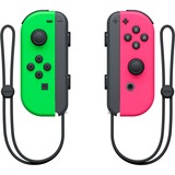 Nintendo Joy-Con Nero, Verde, Rosa Bluetooth Gamepad Analogico/Digitale Nintendo Switch, Controllo del movimento Neon-verde/neon-rosa, Gamepad, Nintendo Switch, D-pad, Analogico/Digitale, Wireless, Bluetooth