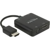 DeLOCK 62784 convertitore audio Nero, Adattatore Nero, Micro-USB B, 16 / 20 / 24 bit, 32 / 44.1 / 48 / 88.2 / 96 kHz