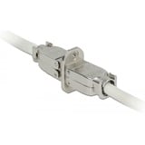 DeLOCK 86467 cavo di collegamento 2 x LSA Acciaio inossidabile, Frizione argento, 2 x LSA, Acciaio inossidabile, Cat6a, S/UTP (STP), 23/24, 28 mm