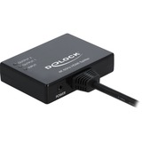 DeLOCK 87747 ripartitore video HDMI 2x HDMI, Splitter HDMI Nero, HDMI, 2x HDMI, 3840 x 2160 Pixel, Nero, Plastica, 4K Ultra HD