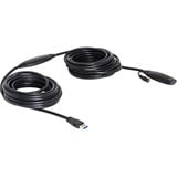 DeLOCK USB3.0-A - USB3.0-A, 10m cavo USB USB 3.2 Gen 1 (3.1 Gen 1) USB A Nero, Cavo di prolunga Nero, 10m, 10 m, USB A, USB A, USB 3.2 Gen 1 (3.1 Gen 1), Maschio/Femmina, Nero