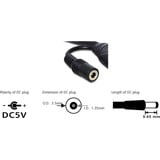 DeLOCK USB3.0-A - USB3.0-A, 10m cavo USB USB 3.2 Gen 1 (3.1 Gen 1) USB A Nero, Cavo di prolunga Nero, 10m, 10 m, USB A, USB A, USB 3.2 Gen 1 (3.1 Gen 1), Maschio/Femmina, Nero