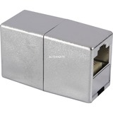Digitus Accoppiamento modulare RJ45 CAT 5e, classe D, Frizione classe D, CAT5e, Argento, Cina