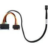 HighPoint Cavo adattatore mSAS SFF8643 > U.2 SFF-8639 NVMe Nero