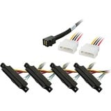 HighPoint Cavo mSAS 1xSFF8643 > 4xSFF-8482 Nero
