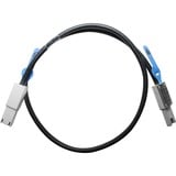 HighPoint mSAS Kabel SFF-8088 > SFF-8088, Cavo Nero