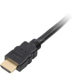 Sharkoon 1m, HDMI/DVI-D Nero, Cavo Nero, HDMI/DVI-D, 1 m, HDMI, DVI-D, Maschio, Maschio, 1920 x 1080 Pixel
