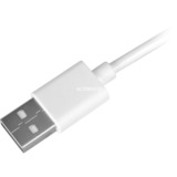 Sharkoon Cavo USB 2.0, connettore USB-A > connettore USB-C bianco