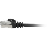 Sharkoon Cavo patch SFTP, RJ-45, con cavo grezzo Cat.7a Nero