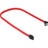 Sharkoon SATA 3 cavo SATA 0,45 m SATA 7-pin Nero, Rosso rosso, 0,45 m, SATA III, SATA 7-pin, SATA 7-pin, Maschio/Maschio, Nero, Rosso