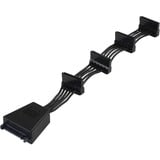 SilverStone CP06 cavo SATA Nero, Cavo a Y Nero