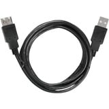 goobay 68904 cavo USB 3 m USB 2.0 USB A Nero, Cavo di prolunga Nero, 3 m, USB A, USB A, USB 2.0, 480 Mbit/s, Nero