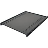APC AR8122BLK porta accessori Mensola regolabile, Il vano inferiore Nero, Mensola regolabile, Metallo, Nero, 8,18 kg