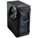 ASUS TUF Gaming GT301 Midi Tower Nero, Chassis Tower Nero, Midi Tower, PC, Nero, ATX, micro ATX, Mini-ATX, ABS, Acciaio, Vetro temperato, Multi