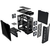 ASUS TUF Gaming GT501 Midi Tower Nero, Chassis Tower Nero, Midi Tower, PC, Nero, ATX, EATX, micro ATX, Mini-ITX, Plastica, Gaming