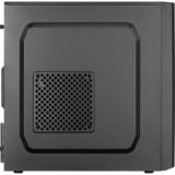 Aerocool CS-103 Mini Tower Nero, Chassis Tower Nero, Mini Tower, PC, Nero, micro ATX, Mini-ITX, Acrilonitrile butadiene stirene (ABS), SPCC, 15,6 cm