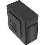 Aerocool CS-103 Mini Tower Nero, Chassis Tower Nero, Mini Tower, PC, Nero, micro ATX, Mini-ITX, Acrilonitrile butadiene stirene (ABS), SPCC, 15,6 cm