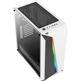 Aerocool CYLONPROWG Midi Tower Bianco, Chassis Tower bianco/Nero, Midi Tower, PC, Bianco, ATX, micro ATX, Mini-ITX, Acrilonitrile butadiene stirene (ABS), SPCC, Multi