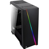 Aerocool Cylon Midi Tower Nero, Chassis Tower Nero, Midi Tower, PC, Nero, ATX, micro ATX, Mini-ITX, Acciaio, Gaming