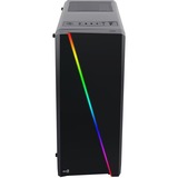 Aerocool Cylon Midi Tower Nero, Chassis Tower Nero, Midi Tower, PC, Nero, ATX, micro ATX, Mini-ITX, Acciaio, Gaming