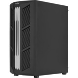 Aerocool Prime-G-BK-v2 Midi Tower Nero, Chassis Tower Nero, Midi Tower, PC, Nero, ATX, micro ATX, Mini-ITX, Acrilonitrile butadiene stirene (ABS), SPCC, Blu, Verde, Rosso