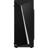 Aerocool Shard Midi Tower Nero, Chassis Tower Nero, Midi Tower, PC, Nero, ATX, micro ATX, Mini-ITX, Acrilonitrile butadiene stirene (ABS), SPCC, Gaming