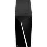Aerocool Shard Midi Tower Nero, Chassis Tower Nero, Midi Tower, PC, Nero, ATX, micro ATX, Mini-ITX, Acrilonitrile butadiene stirene (ABS), SPCC, Gaming