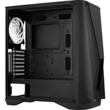 Aerocool Visor Midi Tower Nero, Chassis Tower Nero, Midi Tower, PC, Nero, ATX, EATX, micro ATX, Mini-ITX, Acrilonitrile butadiene stirene (ABS), SPCC, Acciaio, Gaming