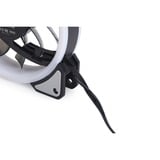 Alphacool Eiszyklon Aurora LUX Digital RGB Case per computer Ventilatore 12 cm Trasparente, Ventola Ventilatore, 12 cm, 1100 Giri/min, 29 dB, 87,32 m³/h, Trasparente