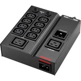 BlueWalker MBS/PDU IEC 1-3kVA unità di distribuzione dell'energia (PDU) 9 presa(e) AC Nero, Modulo Nero, Orizzontale/Verticale, Nero, 9 presa(e) AC, 208-240 V, 16 A, 160 x 180 x 50 mm