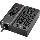 BlueWalker MBS/PDU IEC 1-3kVA unità di distribuzione dell'energia (PDU) 9 presa(e) AC Nero, Modulo Nero, Orizzontale/Verticale, Nero, 9 presa(e) AC, 208-240 V, 16 A, 160 x 180 x 50 mm