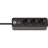 Brennenstuhl 1153230000 prolunghe e multiple 1,5 m 3 presa(e) AC Interno, Ciabatta Nero, 1,5 m, 3 presa(e) AC, Interno, 200 mm, 1 pezzo(i)
