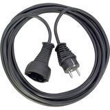 Brennenstuhl 1165430 cavo di alimentazione Nero 3 m, Cavo di prolunga Nero, 3 m, Nero