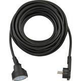 Brennenstuhl 1168980010 cavo di alimentazione Nero 10 m, Cavo di prolunga Nero, 10 m, Nero