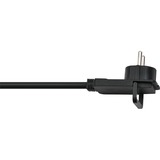 Brennenstuhl 1168980010 cavo di alimentazione Nero 10 m, Cavo di prolunga Nero, 10 m, Nero