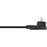 Brennenstuhl 1168980020 Nero 2m cavo di alimentazione, Cavo di prolunga Nero, 2 m, Maschio/Femmina, Nero