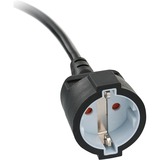 Brennenstuhl 1168980020 Nero 2m cavo di alimentazione, Cavo di prolunga Nero, 2 m, Maschio/Femmina, Nero