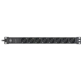 Brennenstuhl 1390007308 prolunghe e multiple 2 m 8 presa(e) AC Interno Nero, Argento, Ciabatta Nero/Argento, 2 m, 8 presa(e) AC, Interno, IP20, Alluminio, Plastica, Nero, Argento