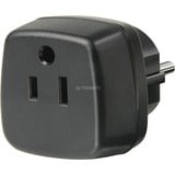 Brennenstuhl 1508520 adattatore e invertitore Interno Nero, Adattatore presa Nero, Universale, Interno, Nero, 48 mm, 45 mm, 65 mm